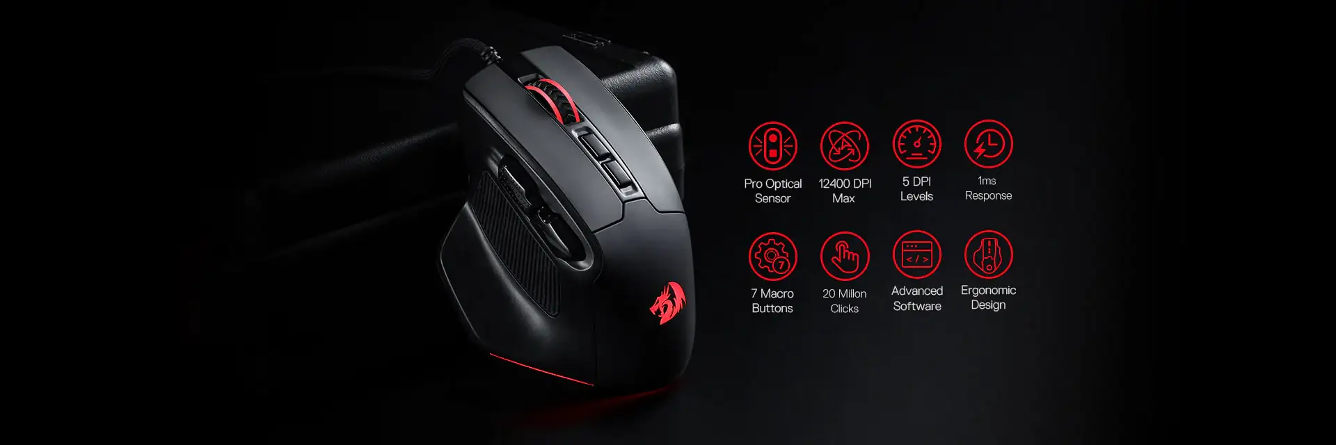 Redragon Bullseye M806